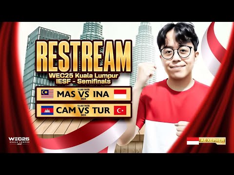 NOBAR BIGMATCH  TURKIYE VS CAMBODIA IESF MLBB @Nafari126