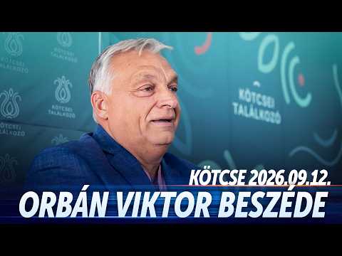 Kötcse 2026 – Orbán Viktor beszéde - HírTV