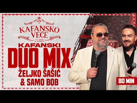 ZELJKO SASIC & SAMO BOB - KAFANSKI DUO MIX 80MIN | UZIVO | ORK MILOS STOJKOVIC | GOLD | 2025