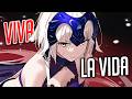Nightcore Viva La Vida Rock Version Lyrics