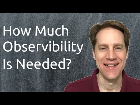 How Much Observability Is Needed?  | Scaling Postgres 294