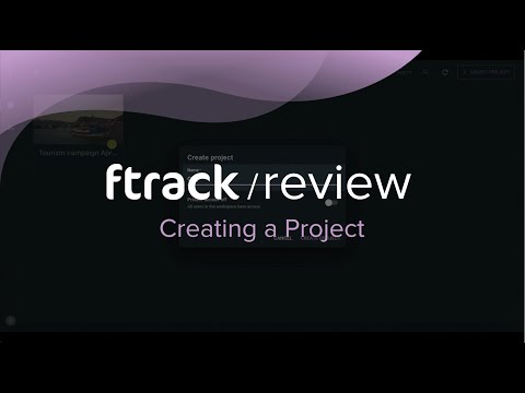 2. Creating a project