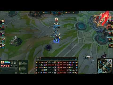 Kayle Runaan's + Ravenous Hydra 1v5 Pentakill