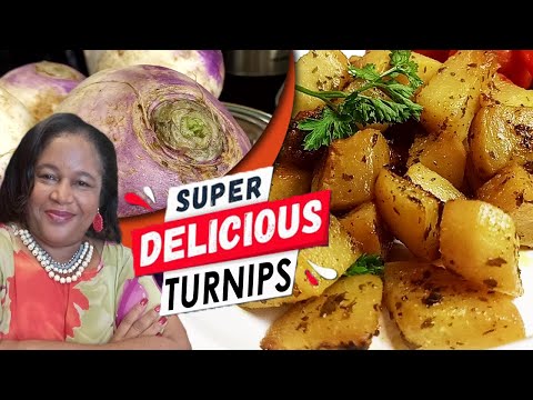 TASTY GARLIC ROASTED TURNIPS | Looks & Taste Just Like Potatoes!!!