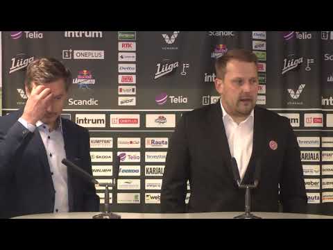 SaiPa–HPK -lehdistötilaisuus 27.10.