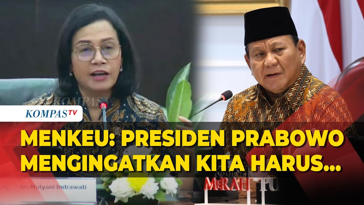 Menkeu Sri Mulyani Beber Instruksi Presiden Prabowo di Tengah ‘War Game’ Ekonomi Dunia