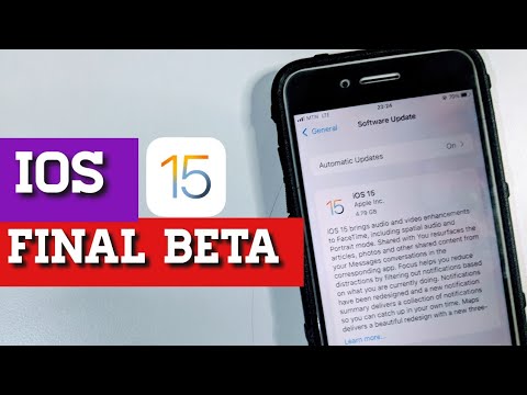 iOS 15 RC // Final iOS 15 Beta- What's New