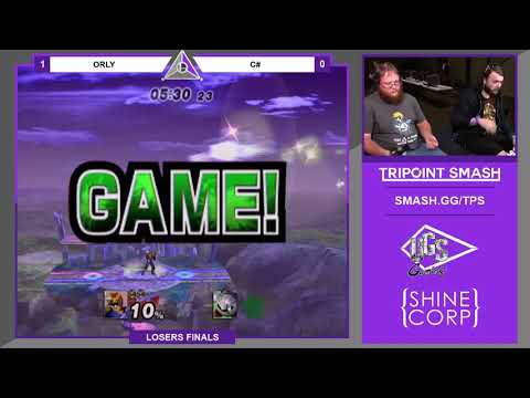 ORLY (Falcon) vs C# (Meta Knight) - Tripoint Smash #14 PM Losers Finals