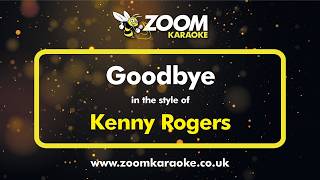 Kenny Rogers - Goodbye (Karaoke Version) with Lyrics On Screen