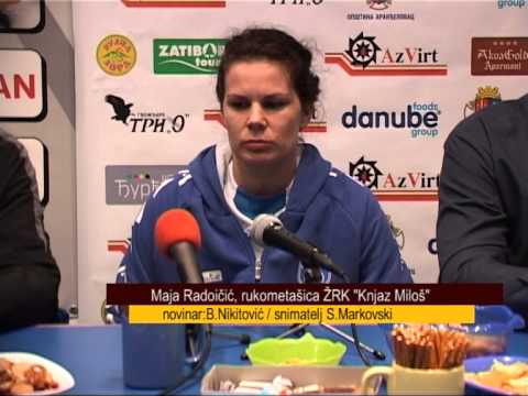 ŽRK KNJAZ MILOŠ-ARANDJELOVAKonferencija za medije posle utakmice sa HAC Handballom