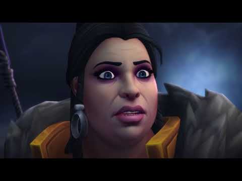 Jaina Defeating Armada of Lady Ashvane Cinematic - Battle of Azeroth