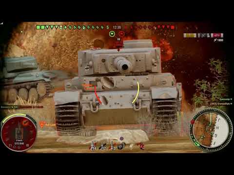 World of Tanks Console, SU-122-44 gameplay video 2/2.