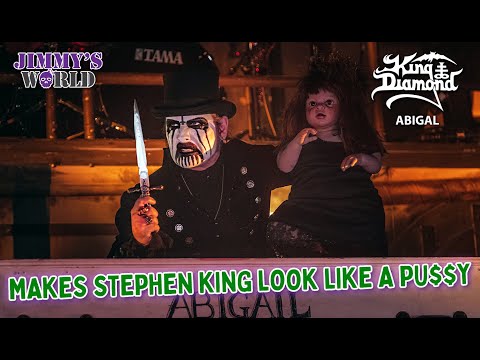 MAKES STEPHEN KING LOOK LIKE A PU$$Y! King Diamond - Abigail Live Reaction.