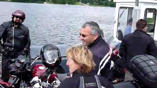 preview picture of video 'Vltava Ride 2009 - Frymburk přívoz - na lodi'