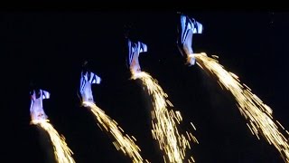 Wingsuit LED Light Show in the Sky - Gravitas: Camo &amp; Krooked