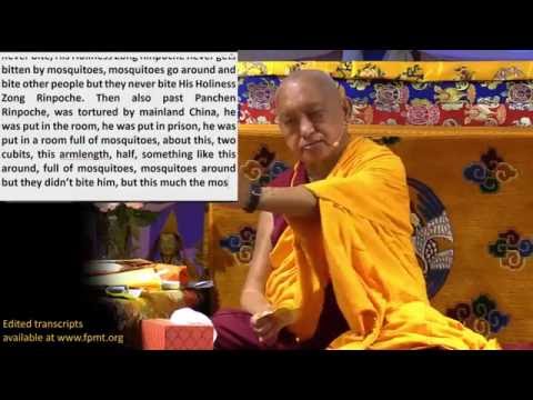 20160826 1600 LZR LOP, KC, USA - Kyabje Kunu Rinpoche: Praise to Bodhicitta. Vairochana 7 positions.