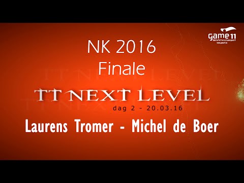 NK 2016 FINALE: Laurens Tromer - Michel De Boer