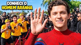 CONHECI O VERDADEIRO HOMEN ARANHA *Tom Holland