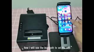 How to set WIFI AND LAN FOR POS80 Thermal Printer