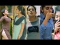 Nivetha Thomas Hot Ass And Cleavage Nivetha Thomas Sexy Video Reels Saree Tiktok
