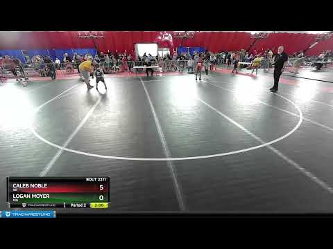 88 Lbs Round 4 - Caleb Noble, WI Vs Logan Moyer, MN 352a