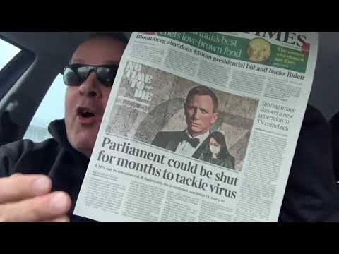 ‪Coronapanic dominates the news 😱