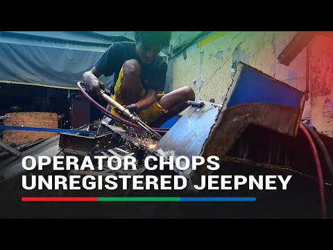 Operator chops jeepney unregistered for consolidation