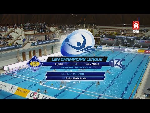 Full match: ZF Eger - AZC Alphen (LEN Champions League, 13 januari)