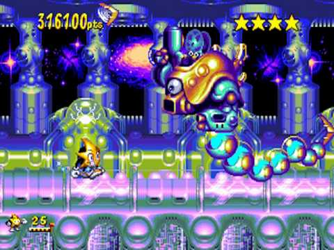 Ristar the Shooting Star (US Ver.) World 7: Planet Greedy Part 1/2 (Stalked By Inonis)