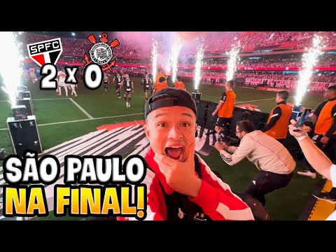 SÃO PAULO NA FINAL DA COPA DO BRASIL E EU TAVA DENTRO DO CAMPO!! Sao Paulo x Corinthians