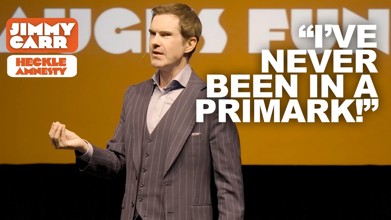 Heckler Roasts Jimmy's Classic Pinstripe Suit! | Jimmy Carr Vs Hecklers | Jimmy Carr