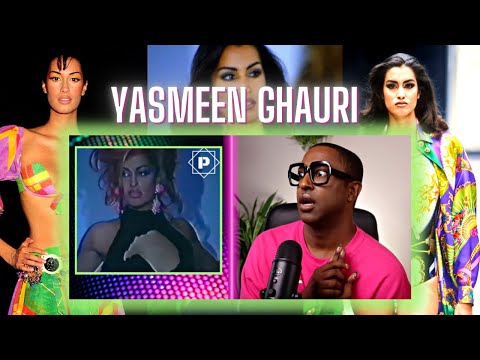 Yasmeen Ghauri Runway Throwback Reaction! (1990's Yasmeen Ghauri)