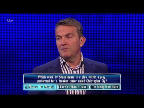 Liz Gets Her Shakespeare Question Wrong - The Chase