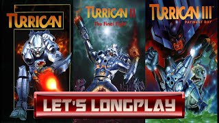Turrican I / II / III | Amiga Back-to-Back Longplays.