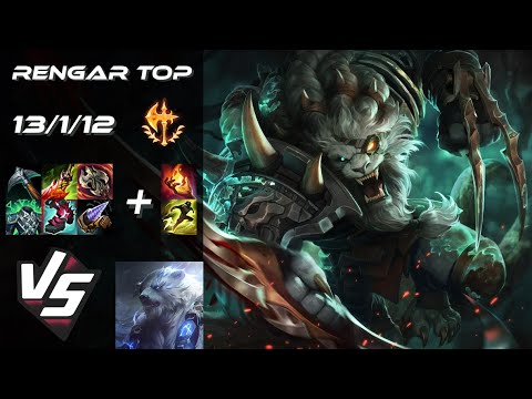 TOP Rengar vs Volibear - NA Grandmaster Patch 25.S1.8
