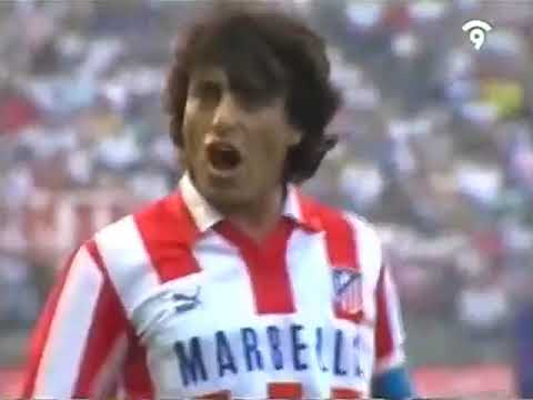 Atlético de Madrid 2-3 FC Barcelona COPA DEL REY 1990/1991 Semifinal, vuelta. 23/06/1991