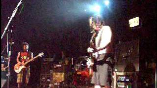 NOFX-LIVE Eric Melvin F's up the begining of the new song....