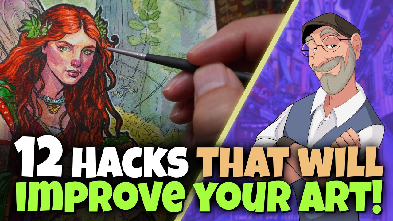 12 Hacks That Will Improve Your Art!