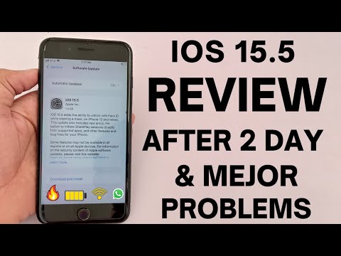 iOS 15.5 Review After 2 Day & Mejor Problems Fixes