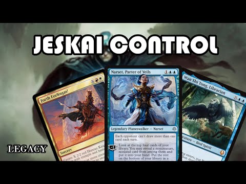 PLANESWALKERS GALORE! Legacy Jeskai Control | MTG
