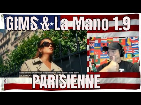 GIMS & La Mano 1.9 - PARISIENNE (Clip officiel) - REACTION