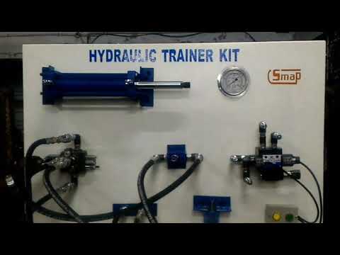 Hydraulic trainer kit demonstration