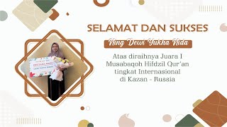 Download lagu NING DEWI YUKHA NIDA ][ JUARA 1 MHQ INTERNASIONAL - RUSIA 2022 mp3