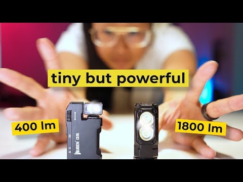DON'T underestimate these EDC lights &ndash; Wuben G5 + E7 compact lights