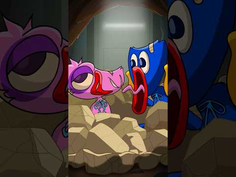 HUGGY WUGGY saves KISSY MISSY in POPPY PLAYTIME CHAPTER 4