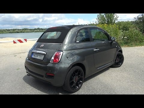 2015 Fiat 500 C 1.2 8V (69 HP) TEST DRIVE