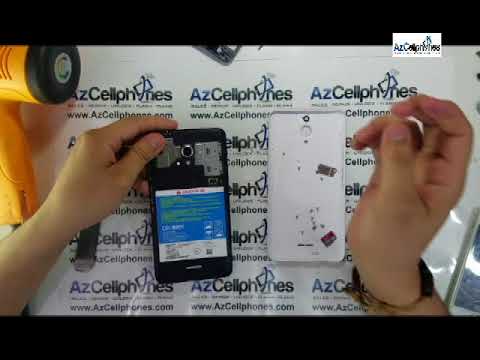 Alcatel Pixi 4 Battery And Back Assembly