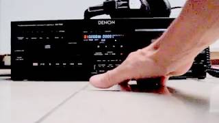 Video thumbnail for Denon DN-T620 Professional CD Player & Cassette Japan by Tim Kora