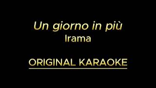 Un giorno in più - Irama (Original Karaoke)