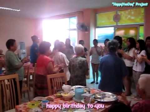 130113 HappyYooDay Youngjae(B.A.P) BirthDay by ThaiBABYs!!